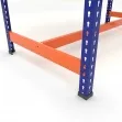 Footrest (blue and orange) Footrest (blue and orange)
