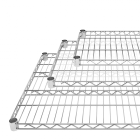 Chrome wire shelf